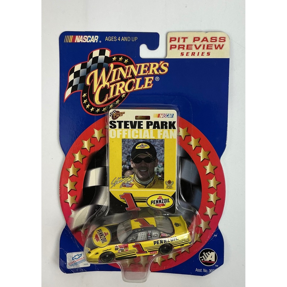Steve Park #1 Pennzoil 1998 Winner's Circle NASCAR Diecast Car PitPreview Series